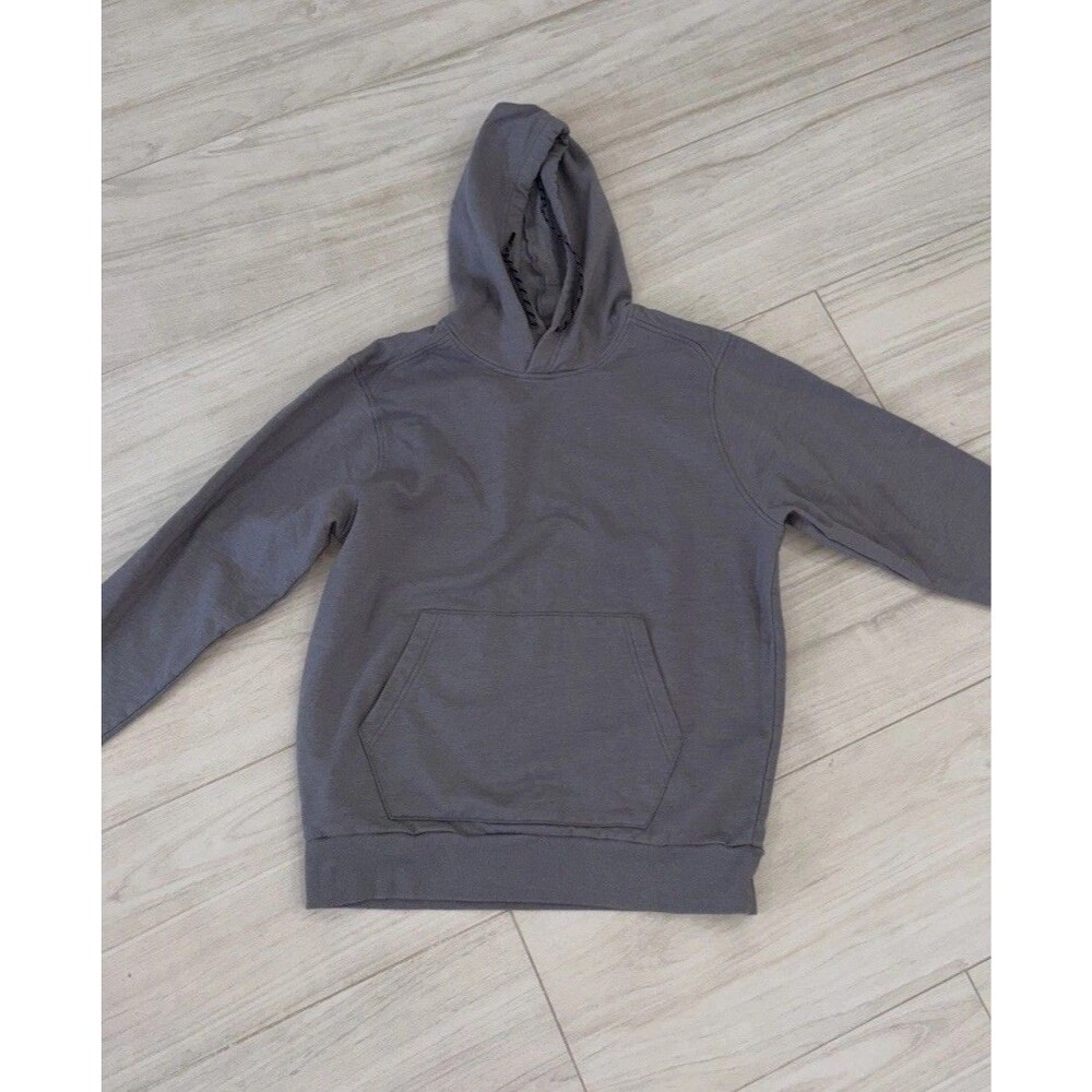 Zella Pullover Hoodie Mens Large Grey Drawstring Pocket Nordstrom